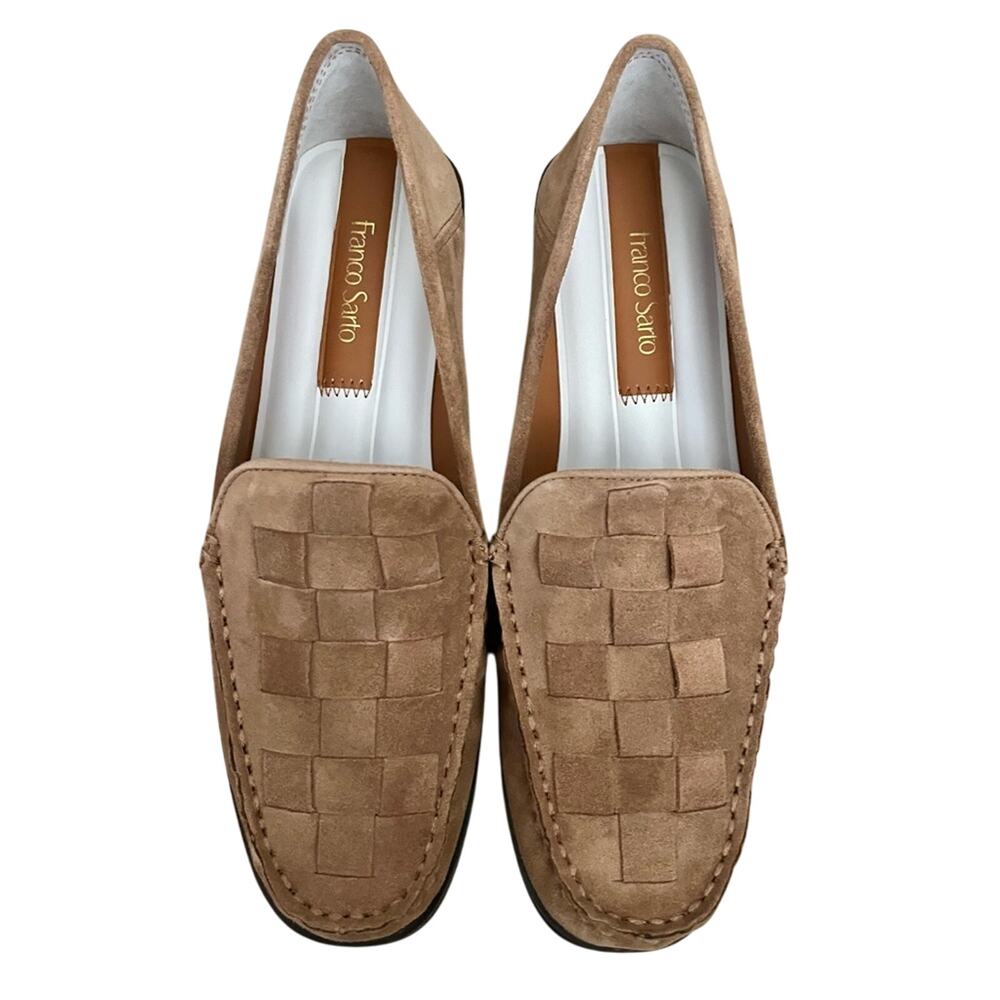 Franco Sarto Womens Marah Toasted Barley Loafers Size 6 - Picture 3 of 7